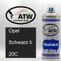 Preview: Opel, Schwarz Ii, 20C: 400ml Sprühdose, von ATW Autoteile West.